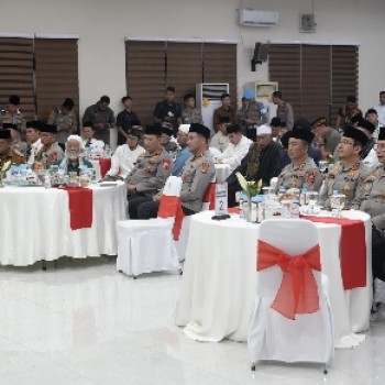 Pererat Silaturahmi, Kapolri Buka Puasa Bersama Tokoh Ulama dan Elemen Masyarakat Banten