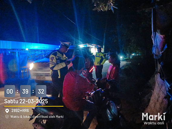 Cegah aksi balap liar di Bulan Suci Ramadhan, Sat Lantas Polres Kepulauan Tanimbar optimalkan Patroli