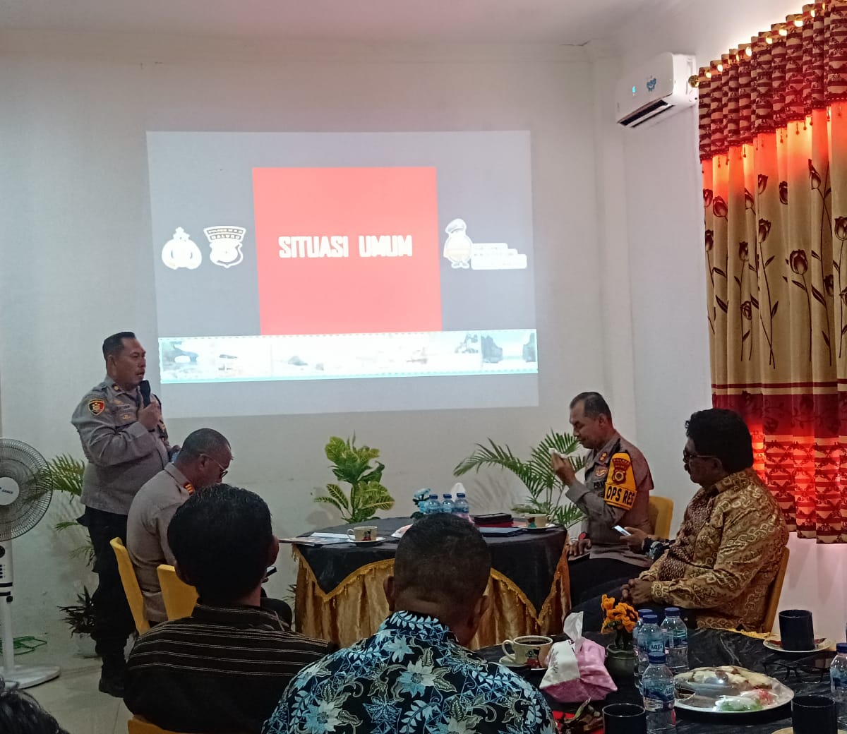 Polres MBD Gelar Audensi Bersama Komisi I DPRD Kabupaten MBD