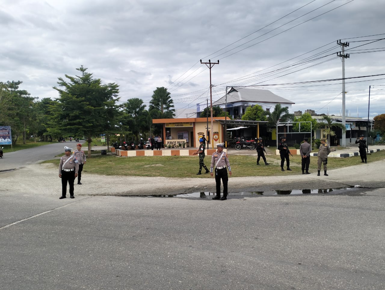 Pos Pelayanan Tugu Tani Laksanakan Gatur Pagi