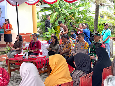 Jelang hari raya Idul Fitri 1446 H, Kapolres Kepulauan Tanimbar hadiri pasar murah