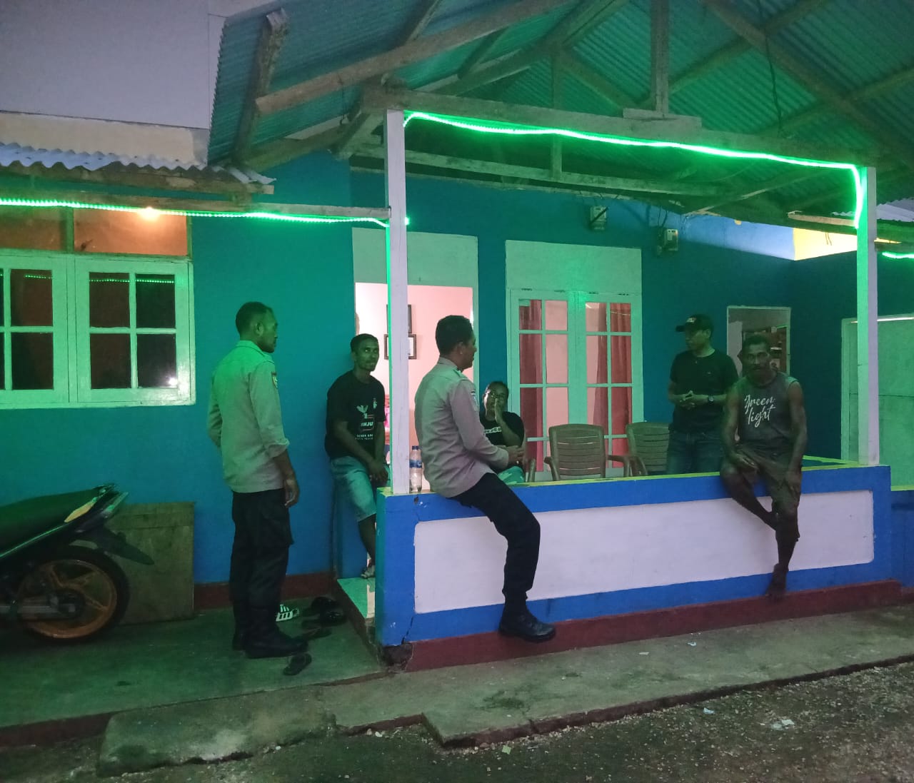 Polsek Nusalaut  Lakukan Patroli Cipta Kondisi untuk Jaga Keamanan Wilayah
