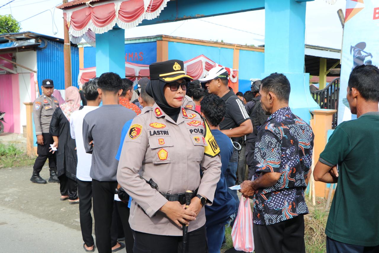 Kapolres Buru Ucapkan Apresiasi Kepada Masyarakat Desa Debowae