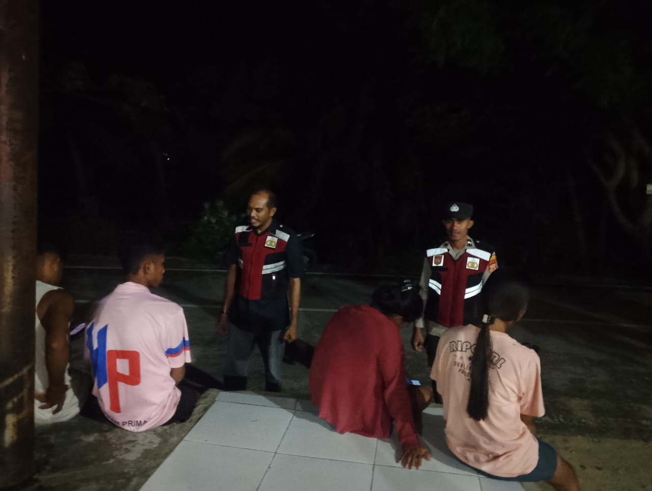 Polsek Serwaru Lekukan Cooling System, Pastikan Stabilitas Kamtibmas Aman Kondusif