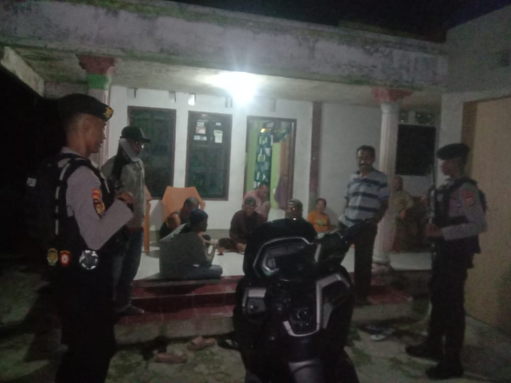 Polsek Salahutu Gelar Patroli Dialogis di Negeri Tial, Wujudkan Rasa Aman di Tengah Masyarakat