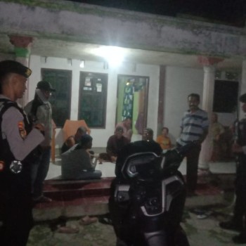 Polsek Salahutu Gelar Patroli Dialogis di Negeri Tial, Wujudkan Rasa Aman di Tengah Masyarakat