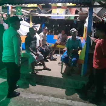 Polsek Nusalaut Gelar Patroli Cipta Kondisi, Jaga Keamanan dan Ketertiban Masyarakat