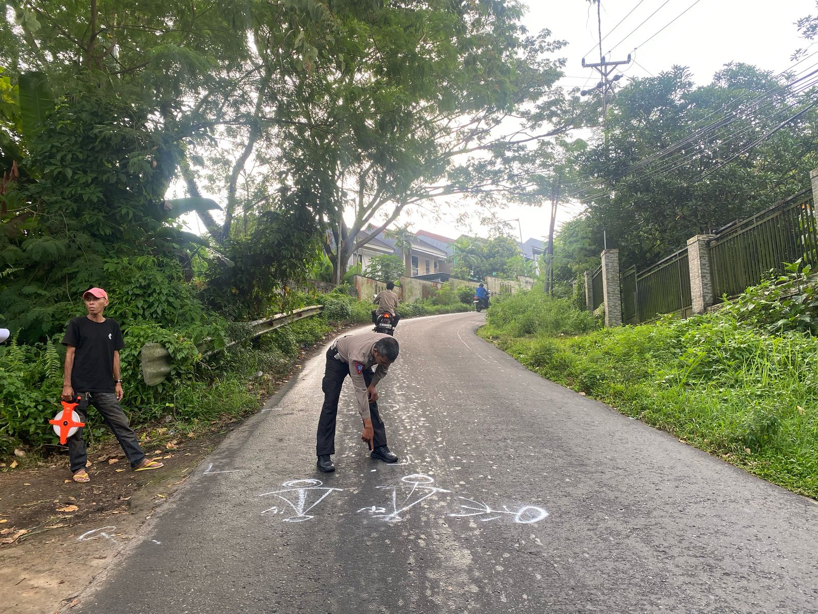 Satu Warga Luka Dalam Laka Lantas di STAIN