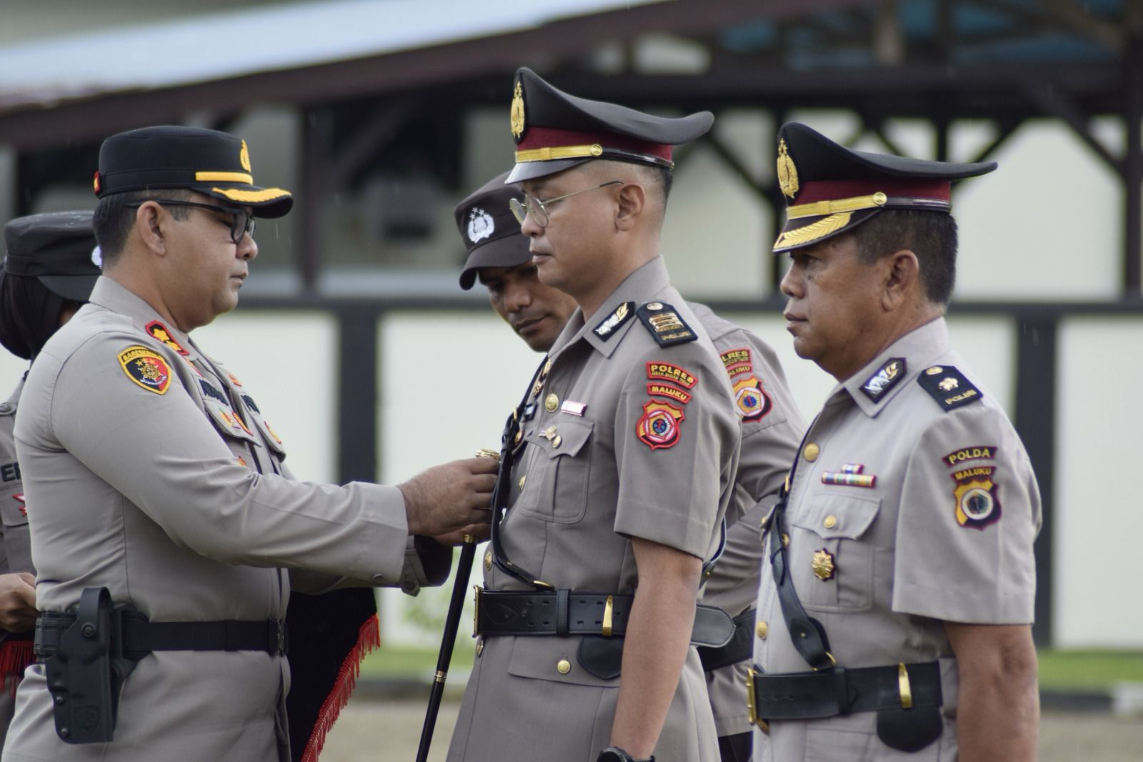 Kapolres SBT Pimpin Sertijab Kabag Ops
