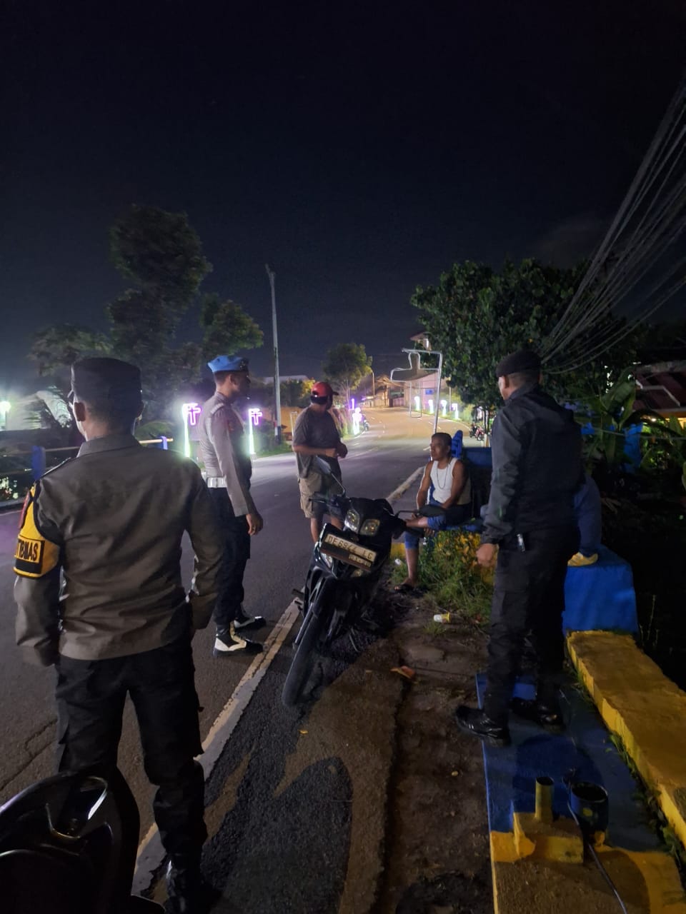Polsek Baguala Gelar Patroli Malam, Antisipasi Balap Liar dan Gangguan Kamtibmas