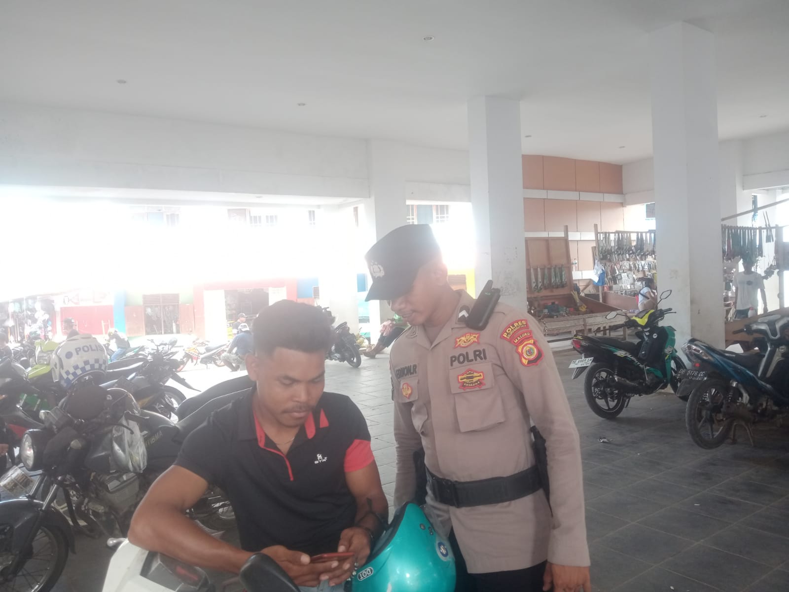 Polsek Kisar Sosialisasikan Judi Online, Tekankan Warga Hindari Pelanggaran Hukum di Lingkup bermasyarakat