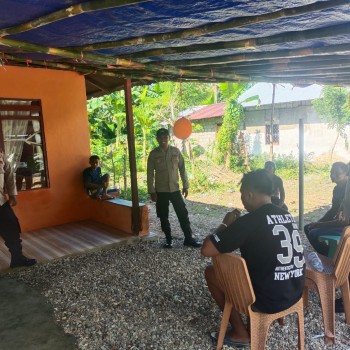 Polsek Leitimur Selatan Laksanakan Patroli Rutin untuk Menjaga Kamtibmas