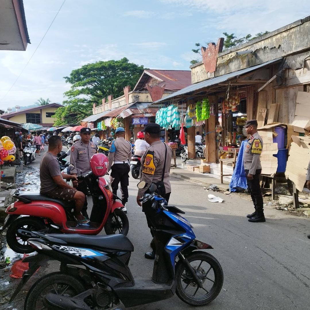 Polsek Baguala Laksanakan Patroli Cipta Kondisi, Warga Dihimbau Jaga Kamtibmas