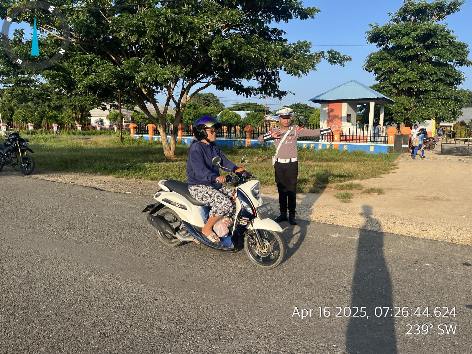 Satuan Lantas Polres MBD Optimalkan Gatur Jalan, Disiplinkan Warga Taat Berlalu Lintas