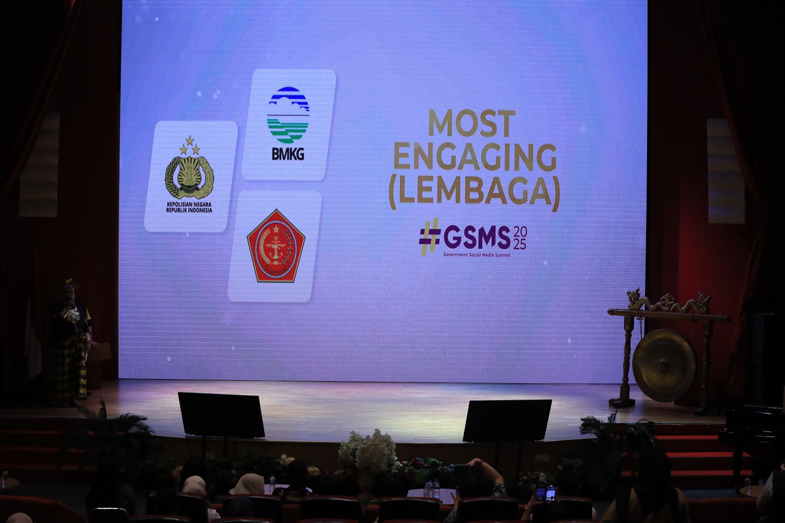Divisi Humas Polri Meraih Penghargaan Most Engaging Pada Ajang GSMS 2025