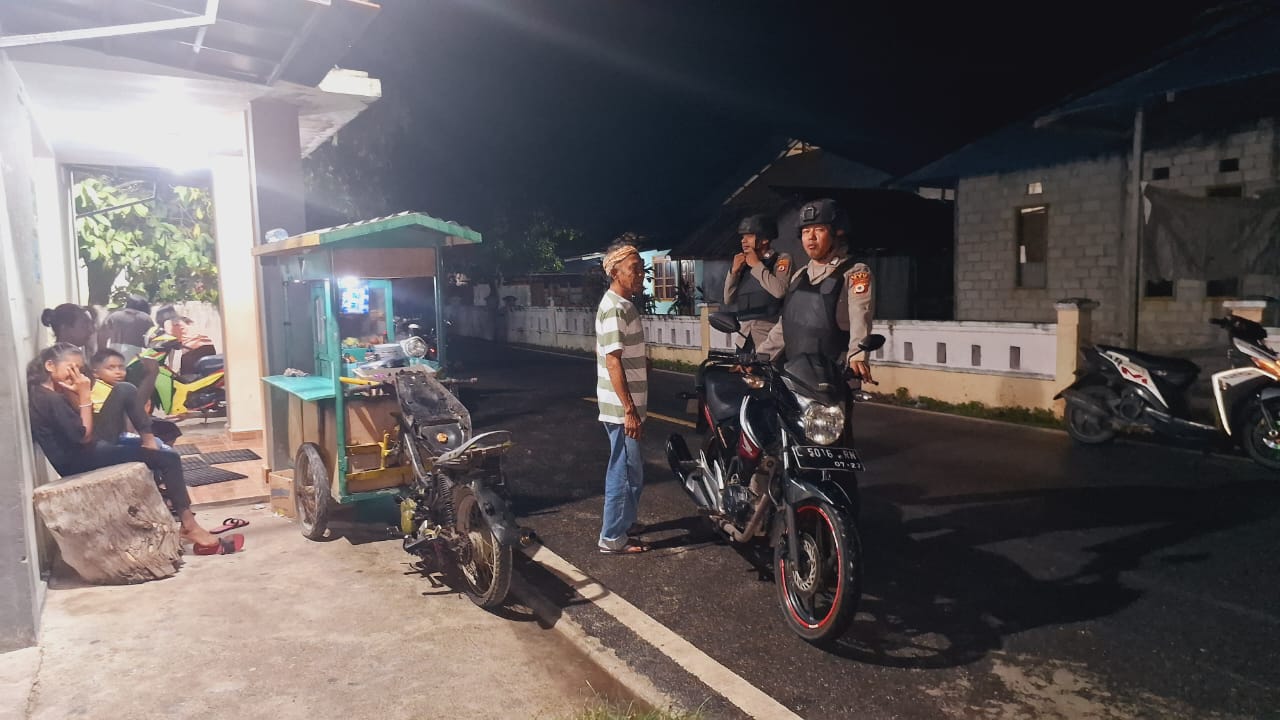 Polsek Babar Timur laksanakan Patroli KRYD, Ciptakan Cooling System Wujudkan Stabilitas Kamtibmas