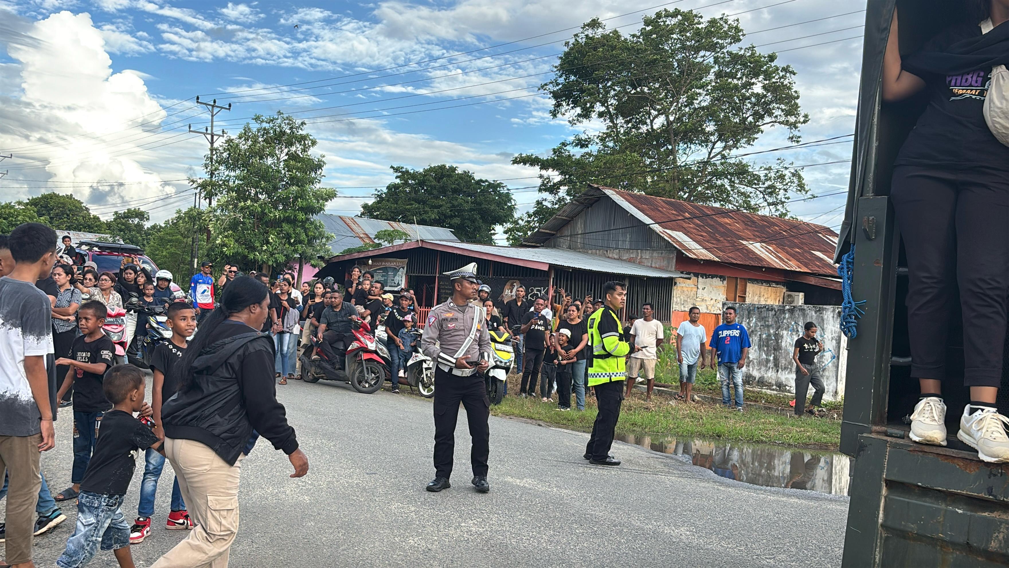 Polres Maluku Barat Menggelar Pengamanan Acara Ritual Keagamaan