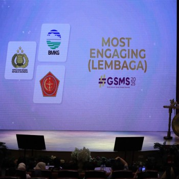 Divisi Humas Polri Meraih Penghargaan Most Engaging Pada Ajang GSMS 2025