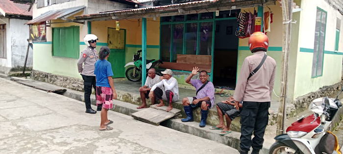 Polsek Nirunmas optimalkan Patroli Dialogis, pantau aktivitas Masyarakat di siang hari