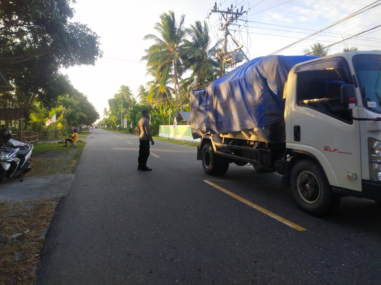 Jaga Kamtibmas, Kembali Polsek Amahai Rutin Laksanakan Cooling System
