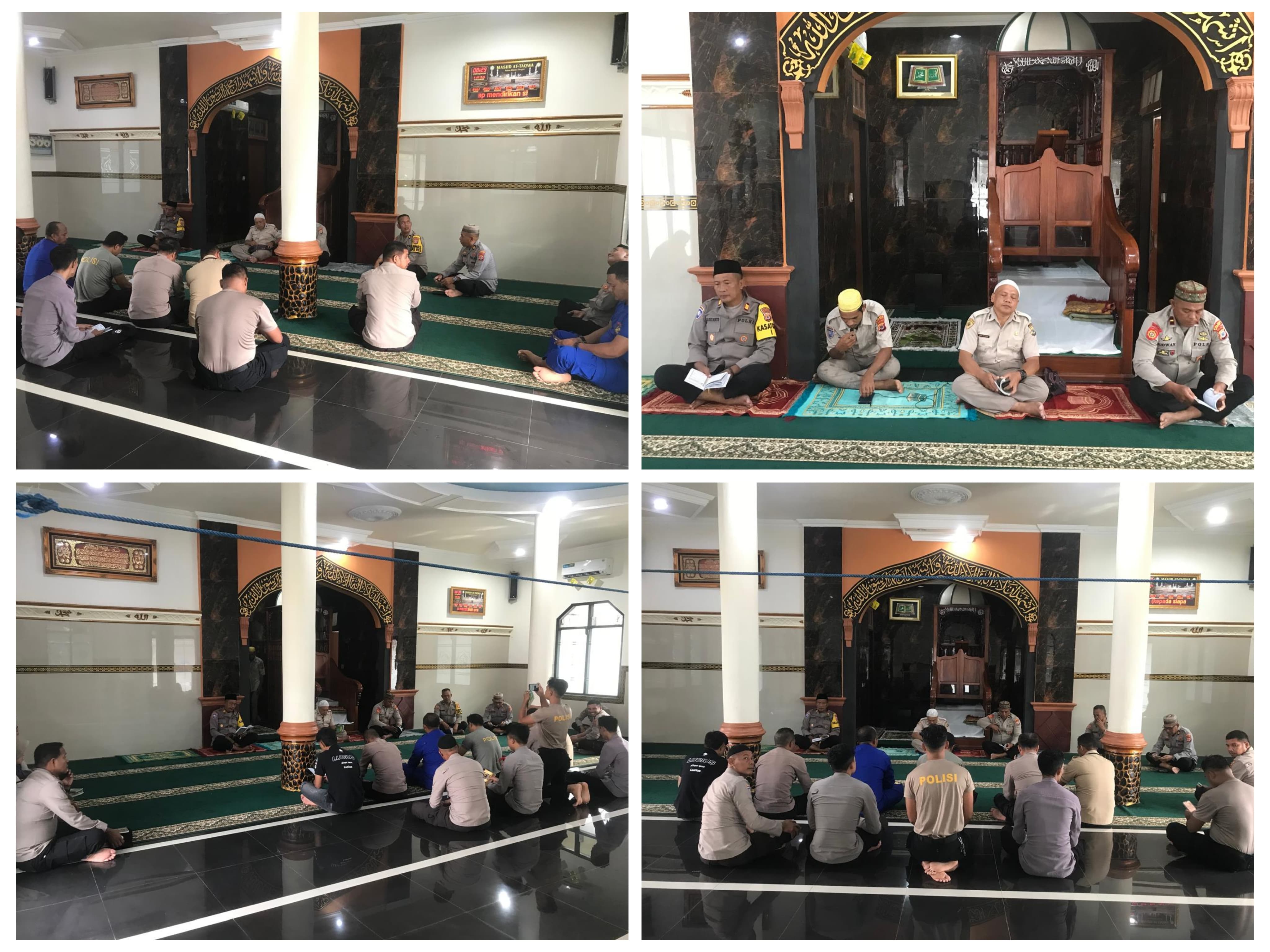 Polres Maluku Tengah Gelar Binrohtal Guna Tingkatkan Iman Dan Taqwa Personel