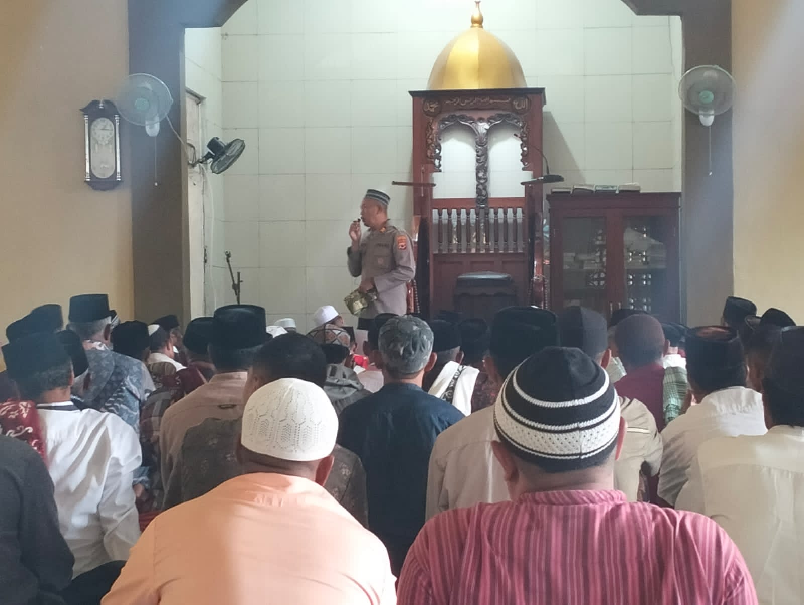Lewat Ceramah Di Masjid, Sat Binmas Kembali Laksanakan Cooling Sistem
