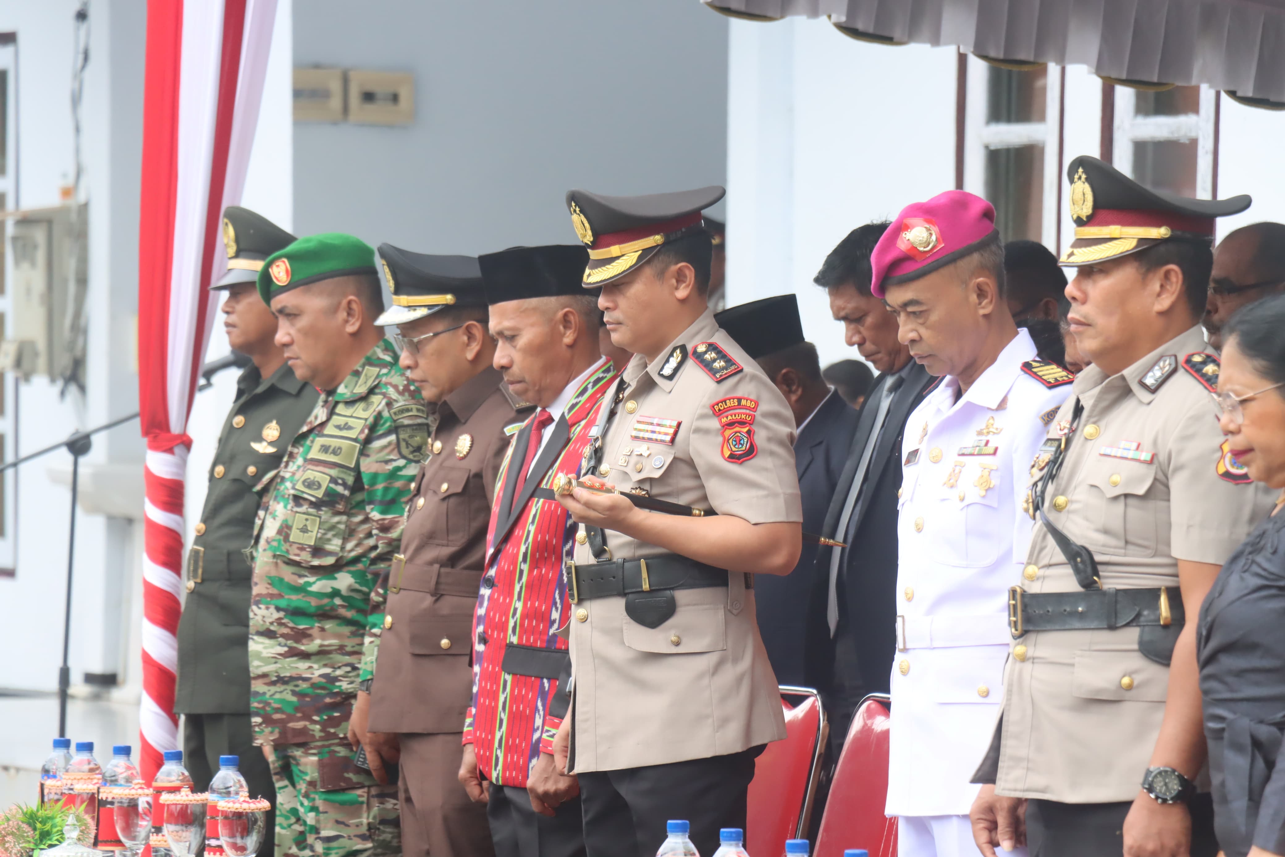 Kapolres MBD Hadiri Upacara Hari Otonomi Daerah Ke-29 Tahun 2025