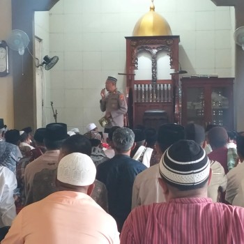 Lewat Ceramah Di Masjid, Sat Binmas Kembali Laksanakan Cooling Sistem