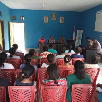 Personil Polres Maluku Tengah Kembali Laksanakan Cooling System dan Cipta Kondisi, Sampaikan Himbauan Kamtibmas kepada Masyarakat