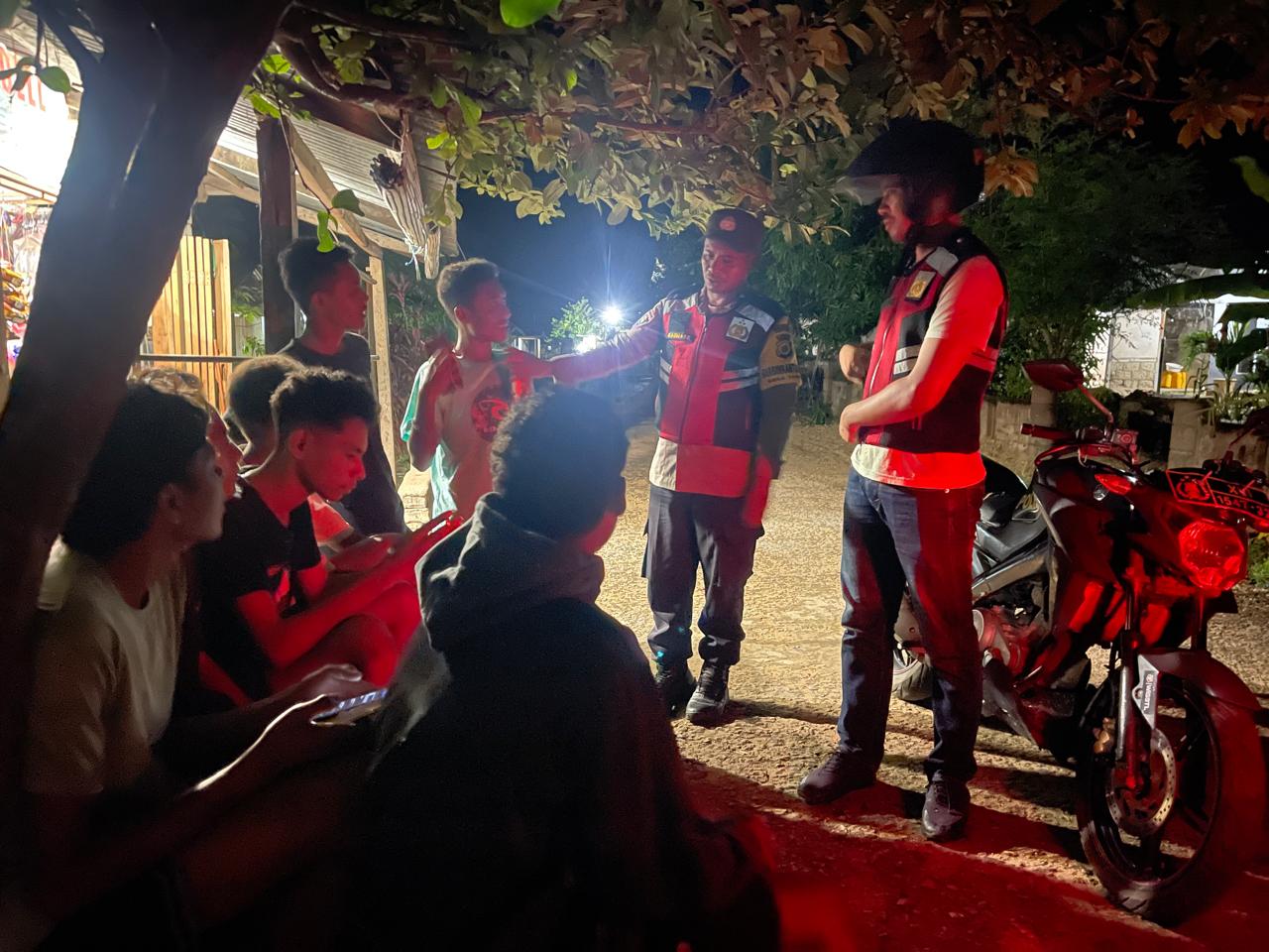 Melalui Patroli KRYD, Polsek Serwaru Minta Partisipasi Warga Jaga Kamtibmas