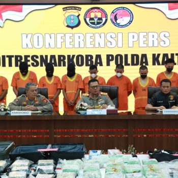 Polda Kaltim Ungkap Peredaran Narkoba di Samarinda-Balikpapan, 8 Orang Jadi Tersangka