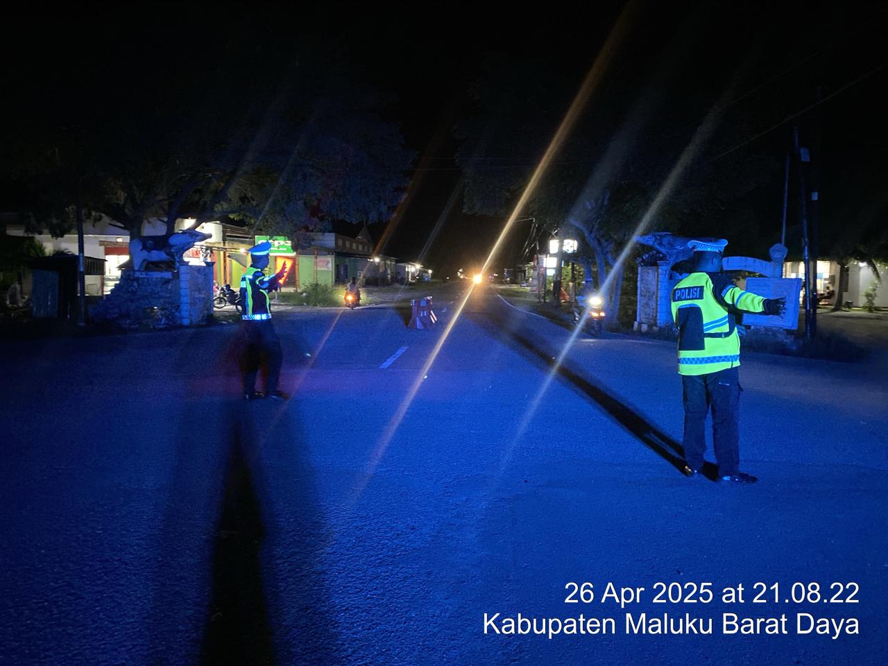 Sat Lantas Polres Maluku Barat Daya Optimalkan Patroli Cegah Aksi Balap Liar