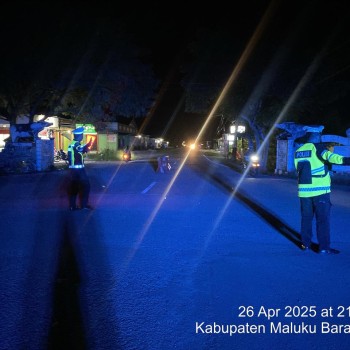 Sat Lantas Polres Maluku Barat Daya Optimalkan Patroli Cegah Aksi Balap Liar