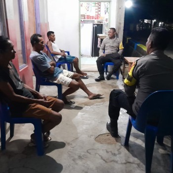 Polsek Nusalaut Laksanakan  Patroli Cipta Kondisi untuk Jaga Keamanan Wilayah