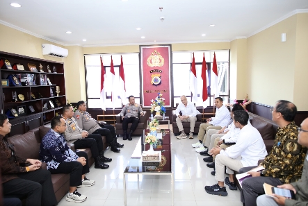 Kapolda Terima Kunjungan Pejabat SKK Migas dan KKKS Klaster Maluku