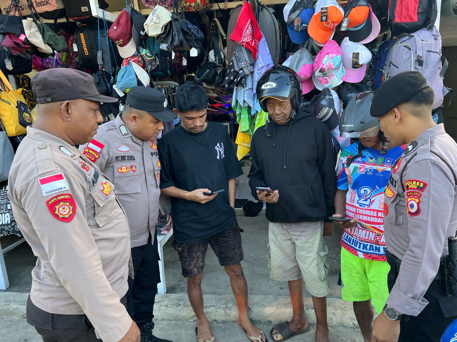 Polsek Kisar Sosialisasikan dampak buruk dan Larangan Judi Online, Himbau Warga Hindari Pelanggaran Hukum