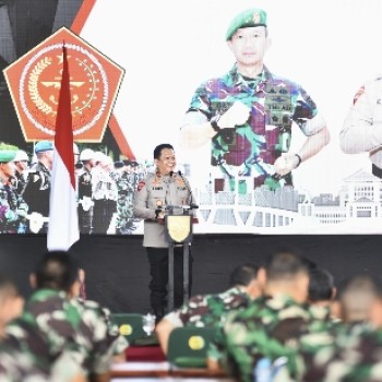 Apel Dansat Kodam XV/Pattimura 2025, Kapolda Maluku Tekankan Sinergitas TNI-POLRI Perkuat Keamanan Wilayah