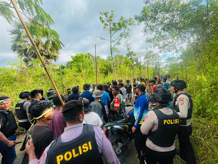 Aparat TNI-Polri pada Kabupaten Kepulauan Tanimbar redam konflik antar Desa di Kecamatan Selaru