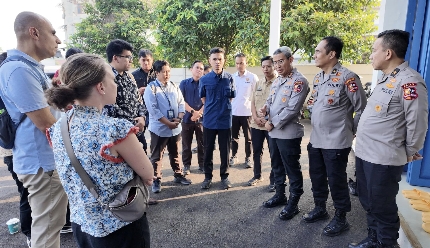 Rockefeller Foundation-Asian Development Bank Kunjungi SPPG Polri di Pejaten