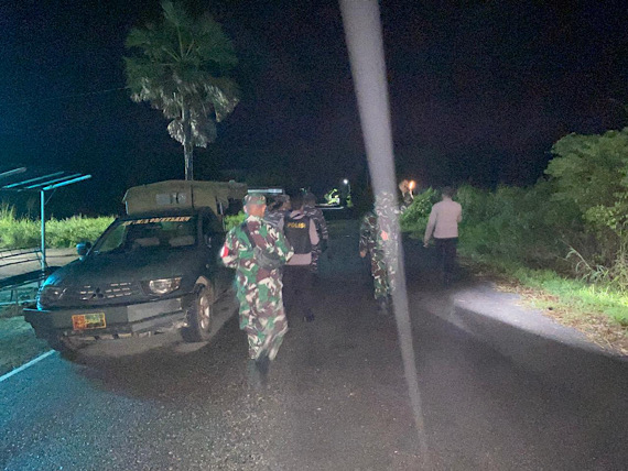 Antisipasi potensi kerawanan, Sinergitas TNI Polri ciptakan kedamaian lewat patroli intensif di Desa Kandar