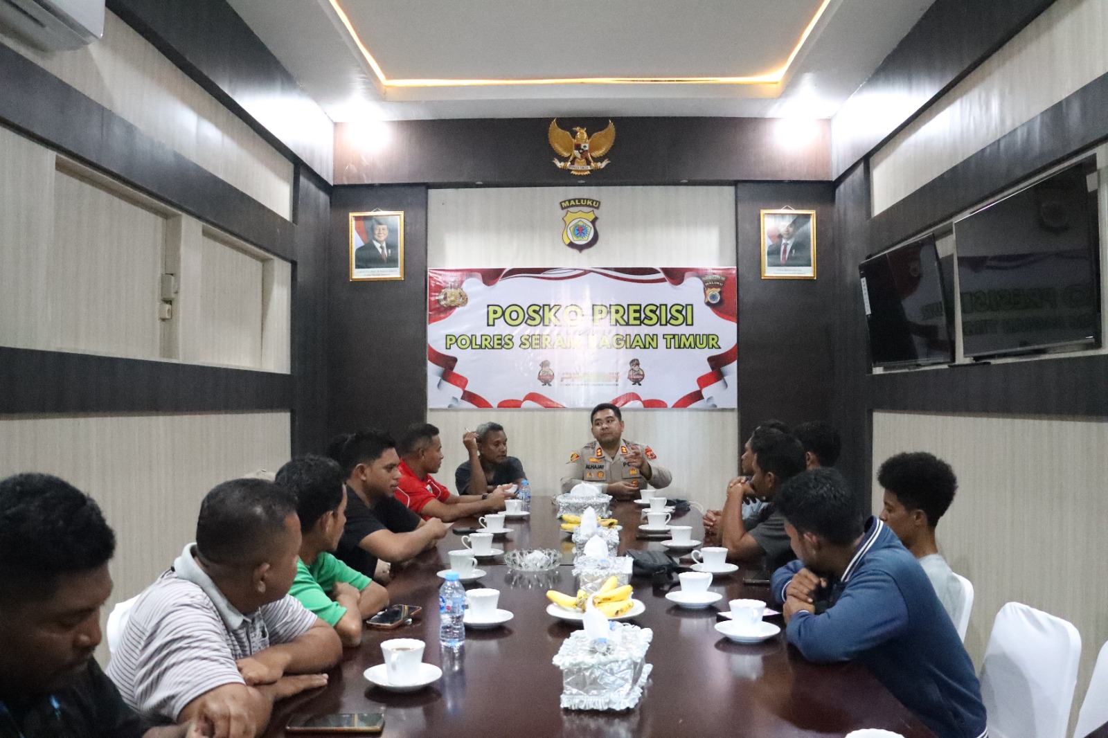 Jalin Silaturahmi, Kapolres SBT Gelar Tatap Muka Bersama Insan Pers SBT