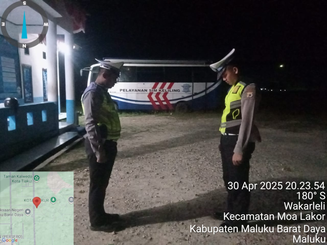 Sat Lantas Polres Maluku Barat Daya Gelar Patroli KRYD, Antisipasi Aksi Balapan Liar