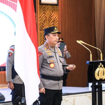 Mabes Polri Gelar Korps Raport Kenaikan Pangkat Pati Polri, 13 Perwira Tinggi Naik Pangkat