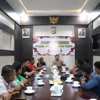 Jalin Silaturahmi, Kapolres SBT Gelar Tatap Muka Bersama Insan Pers SBT
