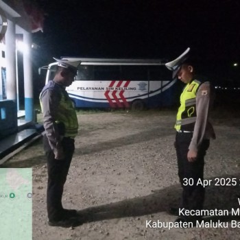Sat Lantas Polres Maluku Barat Daya Gelar Patroli KRYD, Antisipasi Aksi Balapan Liar
