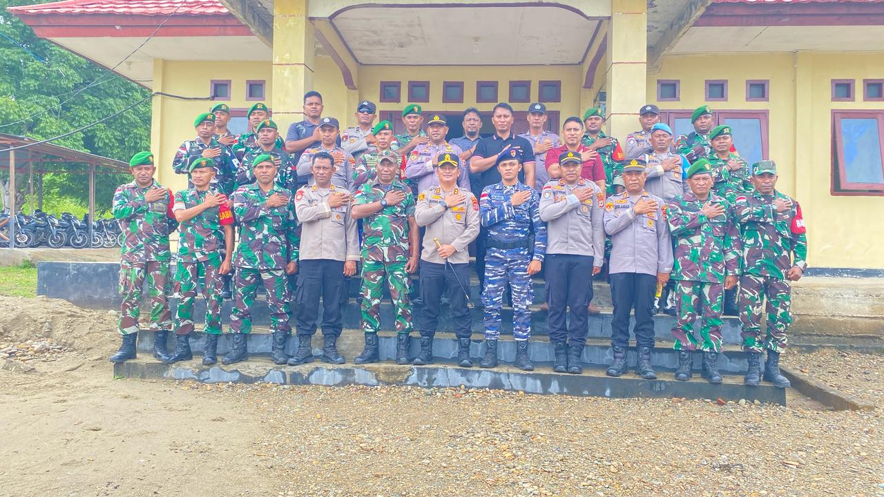 Kapolres Maluku Barat Daya Kunjungan Kerja, Beri Arahan Personel di Polsek Wetar