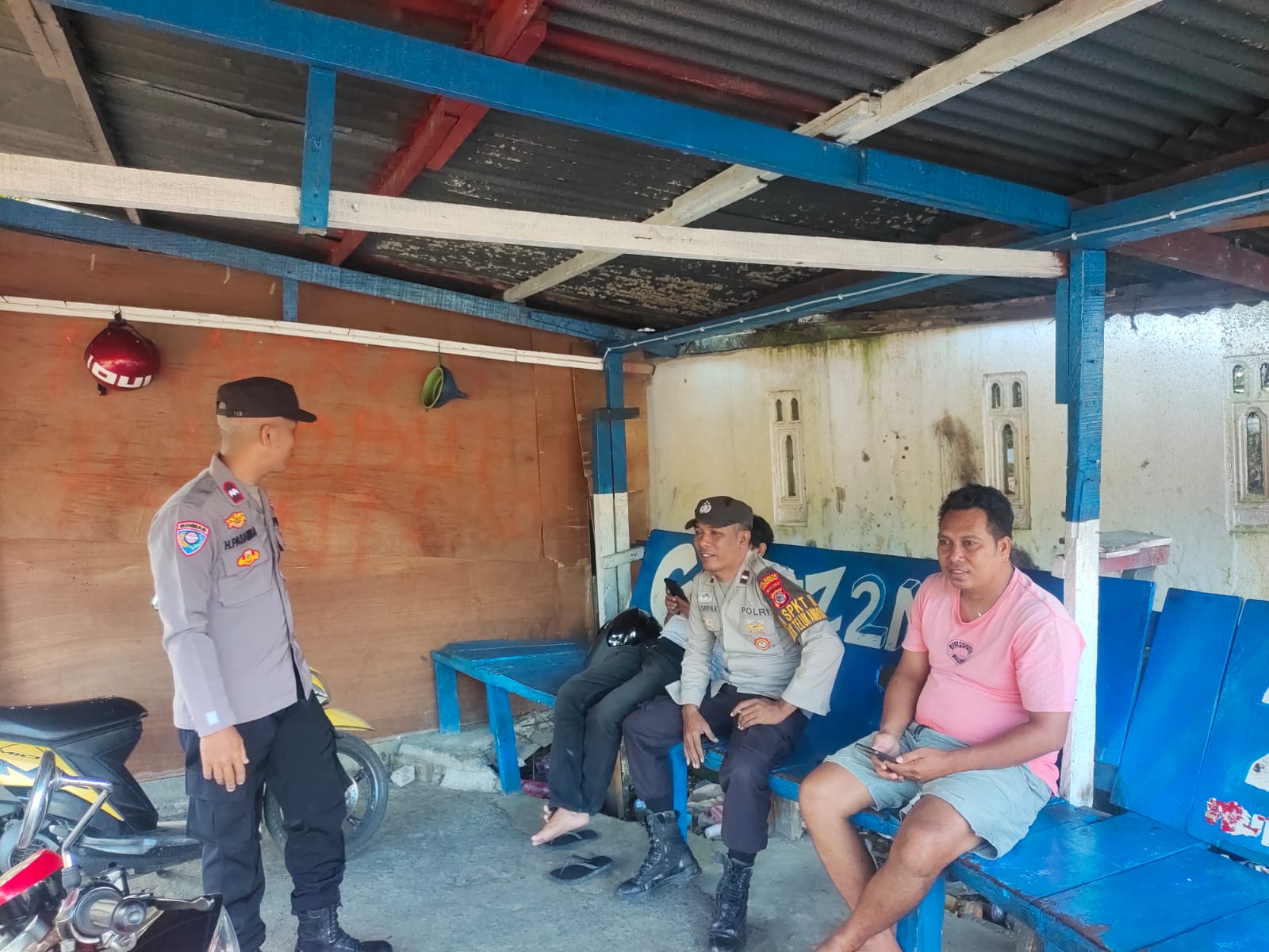 Polsek Teluk Ambon Laksanakan Patroli Rutin Jaga Stabilitas Kamtibmas di Wilayah Hukum