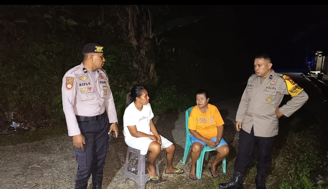 Polsek Baguala Gelar Patroli Malam, Sasar Pemuda Nongkrong untuk Cegah Gangguan Kamtibmas