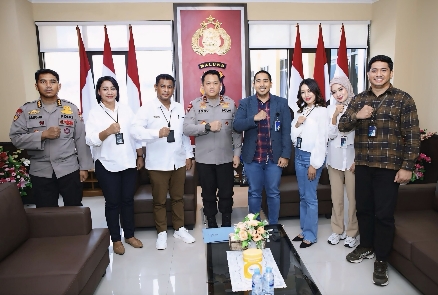 Kapolda Maluku Terima Audiens Pimpinan Baru BRI Cabang Ambon, Perkuat Sinergi untuk Pelayanan Publik