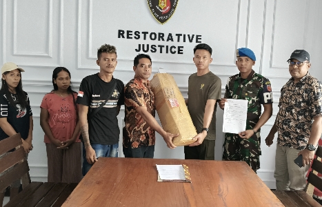 Operasi Pekat, Polres Kepulauan Tanimbar Amankan Satu Pucuk Senapan Angin
